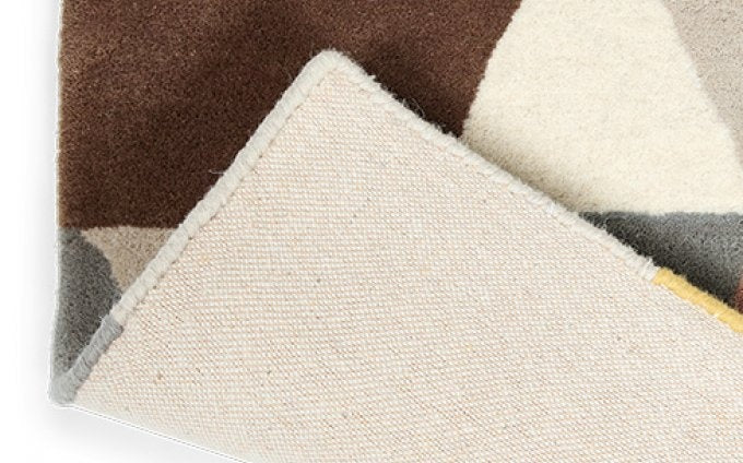 Brink & Campman Estella Vases vloerkleed achterkant