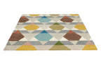 Brink & Campman Estella Vases vloerkleed schuin van boven