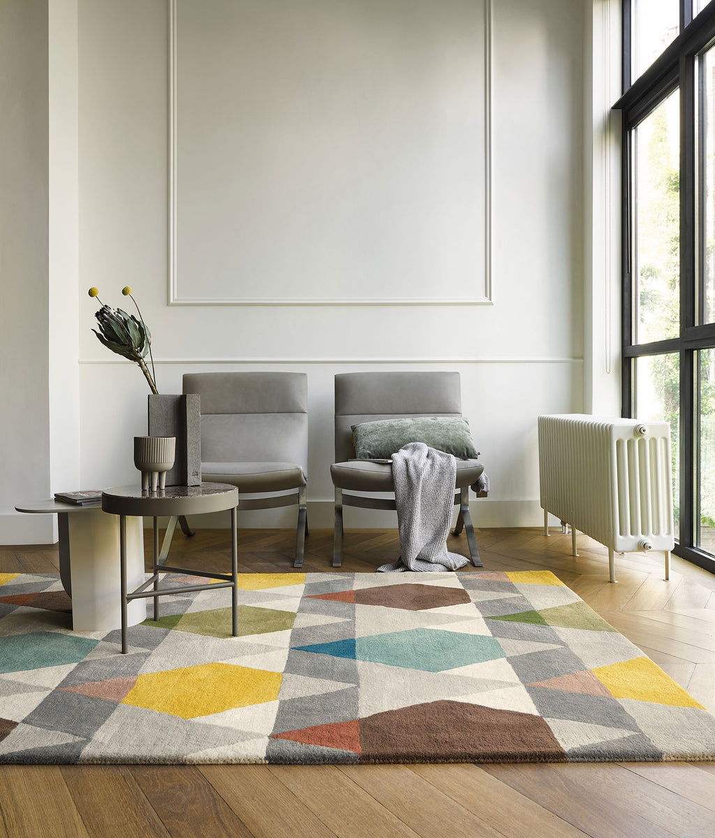 Brink & Campman Estella Vases vloerkleed in een interieur