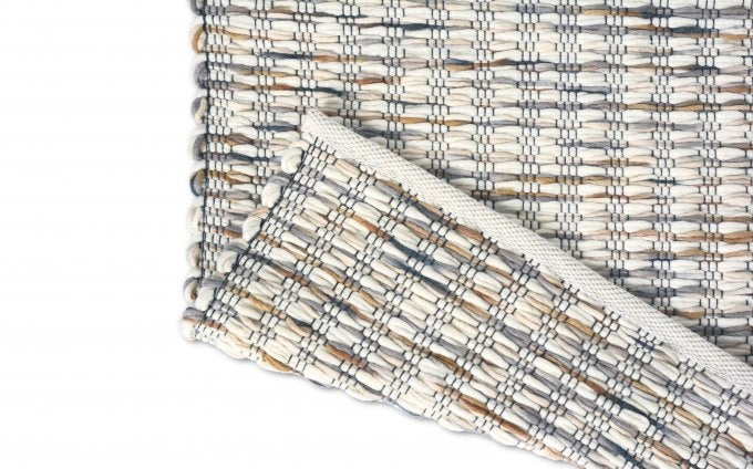 Brink & Campman Grain Light Natural vloerkleed achterkant