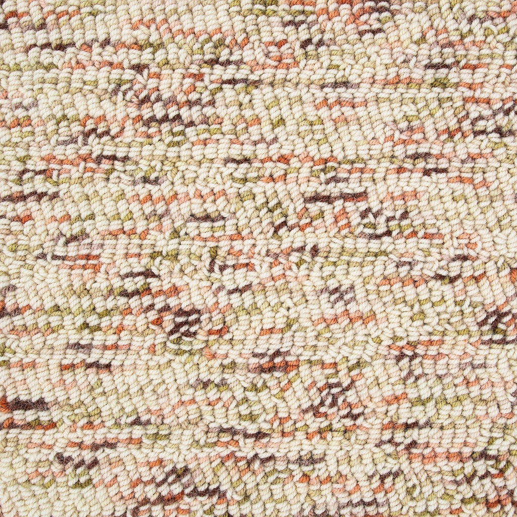 Brink & Campman Jazz Dense Pumpkin vloerkleed close-up van de structuur