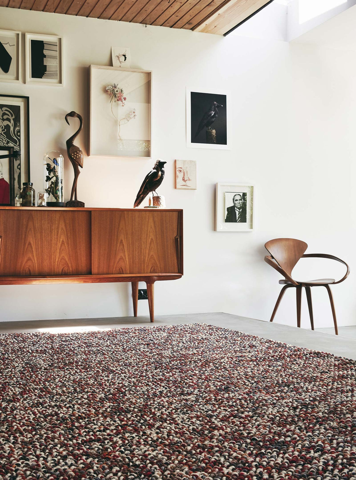 Brink & Campman Marble Russet vloerkleed in een interieur
