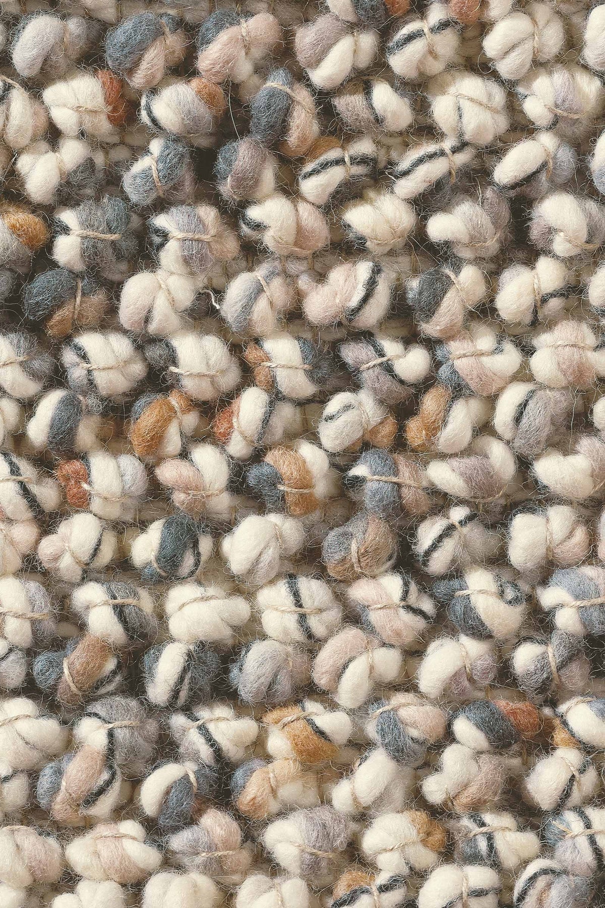 Brink & Campman Marble Weather vloerkleed close-up van de structuur