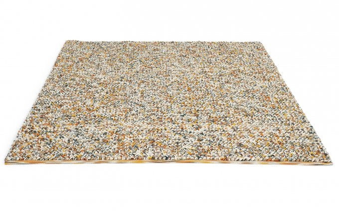 Brink & Campman Marble Calendula vloerkleed schuin van boven