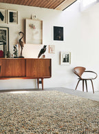 Brink & Campman Marble Calendula vloerkleed in een interieur