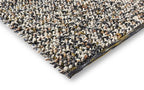 Brink & Campman Marble Carbon vloerkleed close-up van de structuur