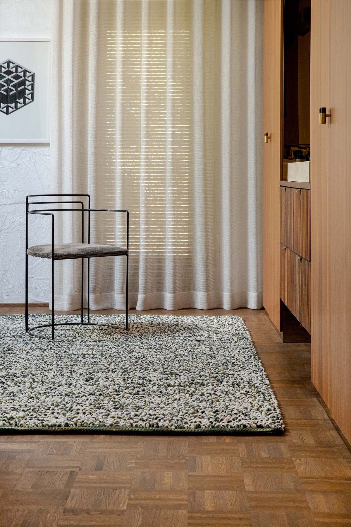 Brink & Campman Marble Forest vloerkleed in een interieur