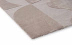 Brink & Campman Mural Bold Cement vloerkleed hoek en rand
