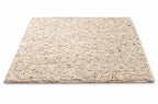 Brink & Campman Pebble Light Natural vloerkleed schuin van boven