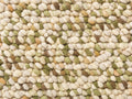 Brink & Campman Pebble Moss vloerkleed close-up van de structuur
