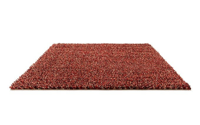 Brink & Campman Pop Art Tomato vloerkleed schuin van boven