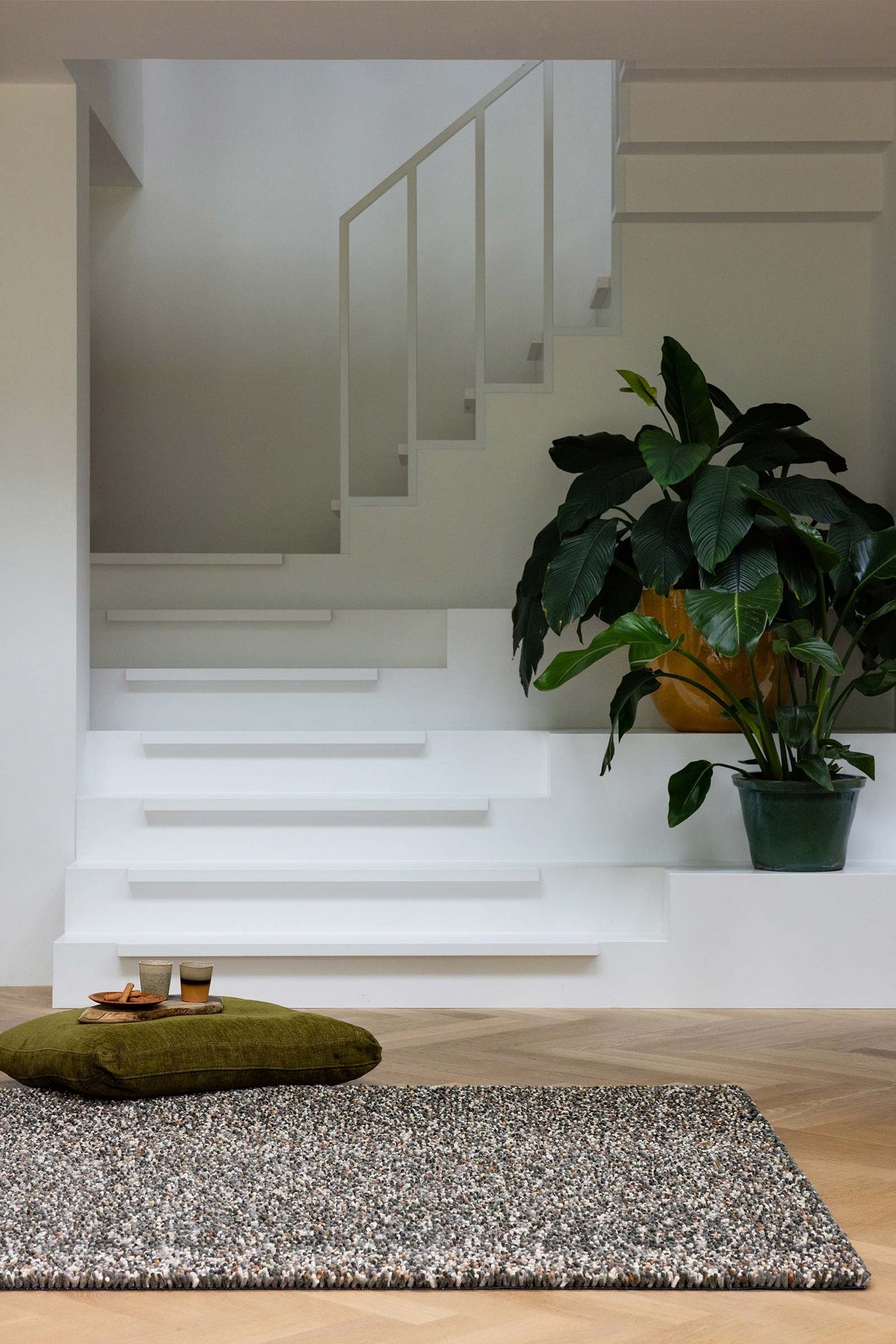 Brink & Campman Pop Art Steel vloerkleed in een interieur