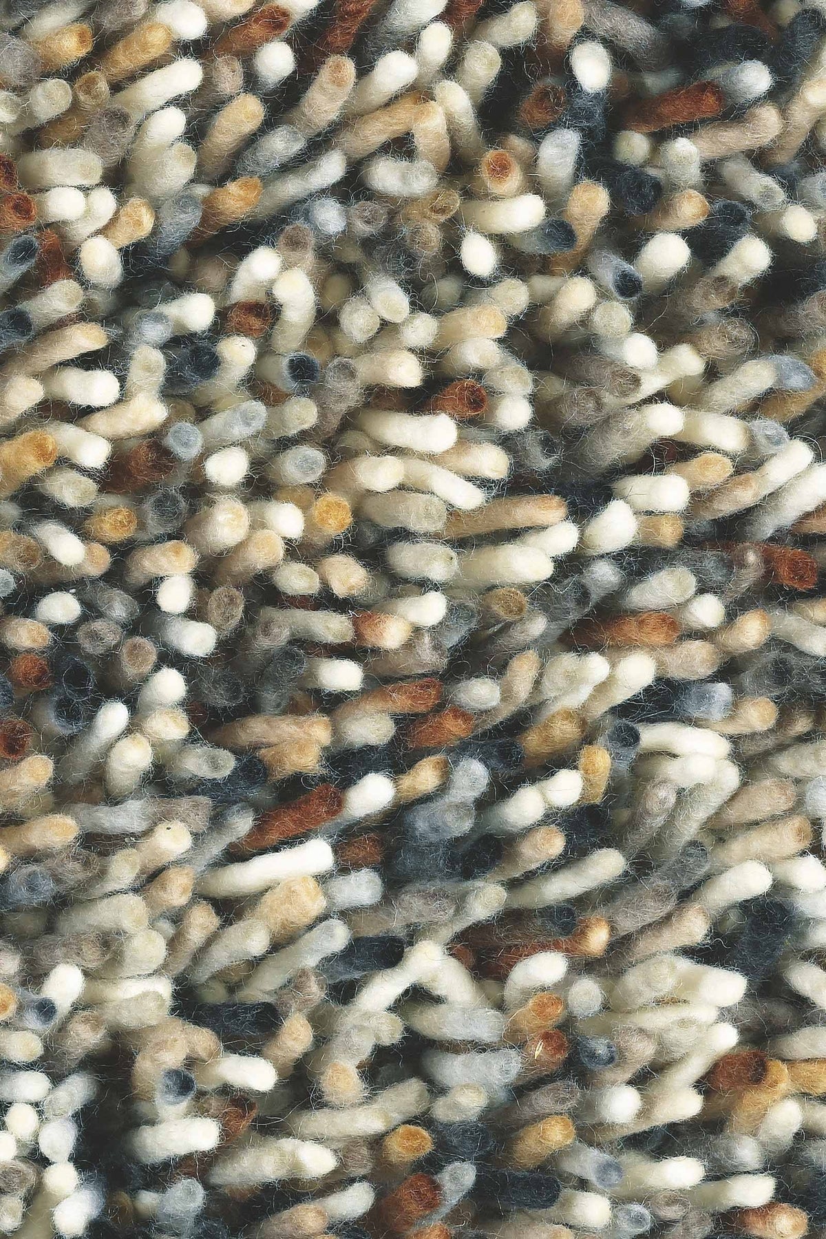 Brink & Campman Rocks Terrazzo vloerkleed close-up van de structuur