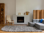 Brink & Campman Rocks Storm vloerkleed in een interieur