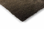 Brink & Campman Shade High Beige/Dark Chocolate vloerkleed hoek en rand