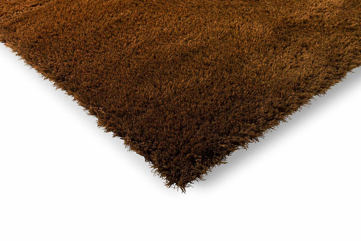Brink & Campman Shade High Umber/Tobacco vloerkleed hoek en rand