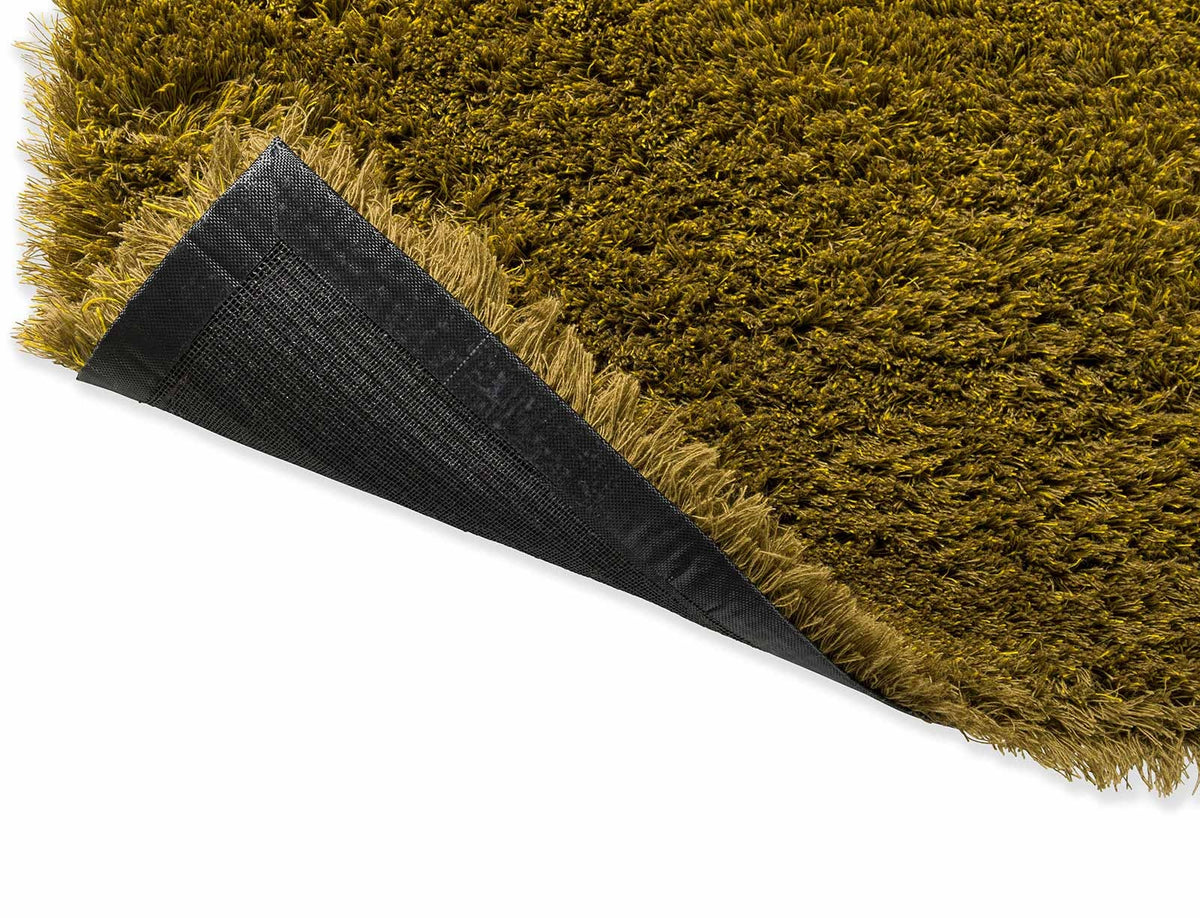 Brink & Campman Shade High Lemon/Gold vloerkleed achterkant