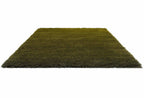 Brink & Campman Shade High Olive/Deep Forest vloerkleed schuin van boven