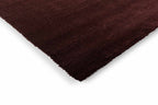 Brink & Campman Shade Low Plum/Fig vloerkleed hoek en rand
