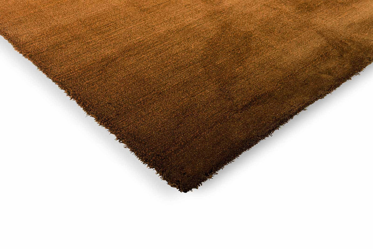 Brink & Campman Shade Low Umber/Tobacco vloerkleed hoek en rand