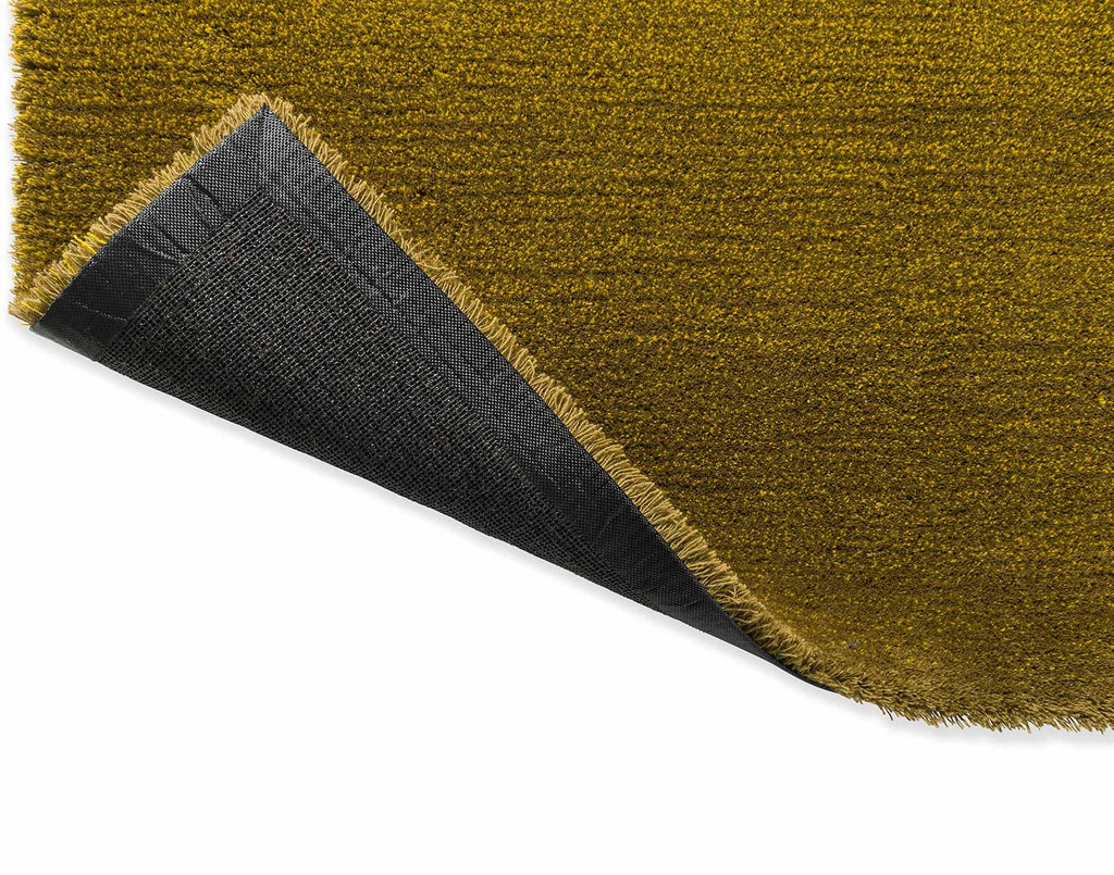 Brink & Campman Shade Low Lemon/Gold vloerkleed achterkant