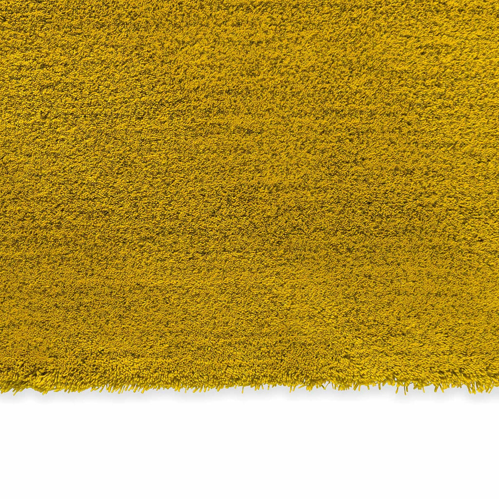 Brink & Campman Shade Low Lemon/Gold vloerkleed close-up van de structuur