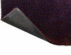 Brink & Campman Shade Low Electric Blue/Aubergine vloerkleed achterkant