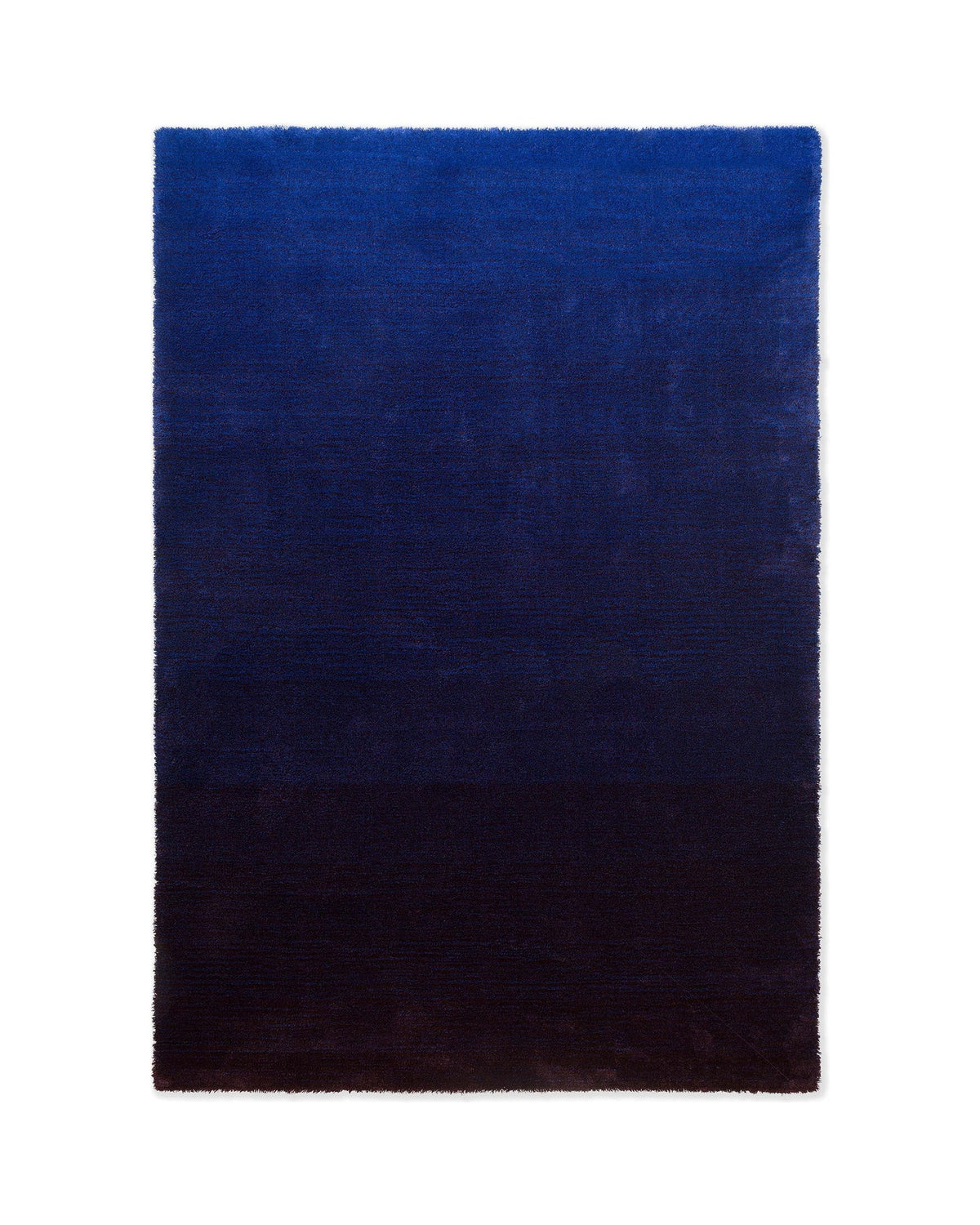 Brink & Campman Shade Low Electric Blue/Aubergine vloerkleed