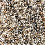 Brink & Campman Spring Natural vloerkleed close-up van de structuur