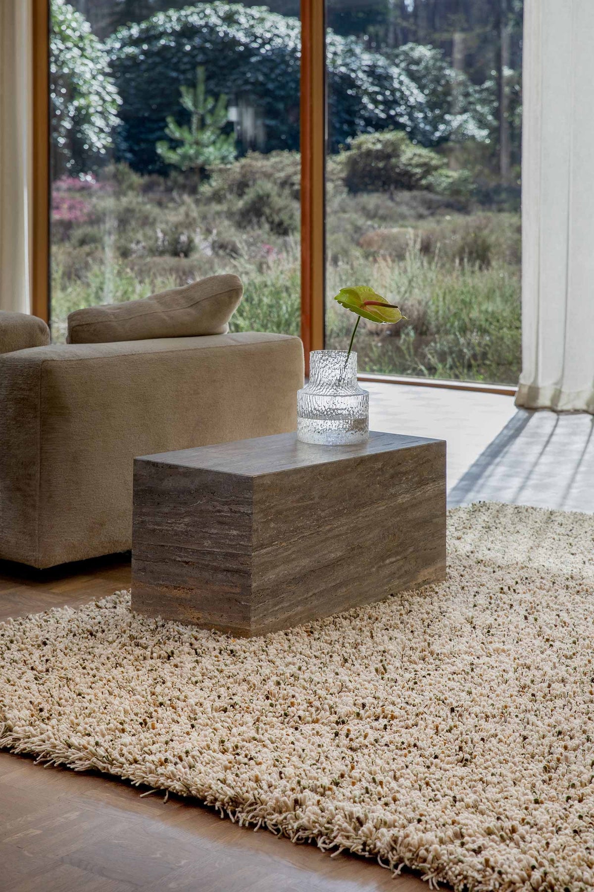 Brink & Campman Spring Moss vloerkleed in een interieur