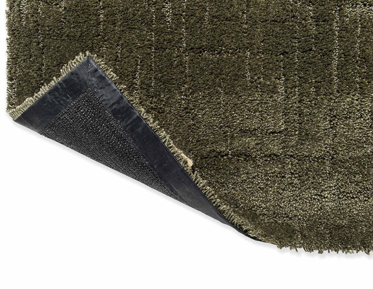 Brink & Campman Twinset Urban Olive vloerkleed achterkant
