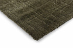 Brink & Campman Twinset Urban Olive vloerkleed hoek en rand