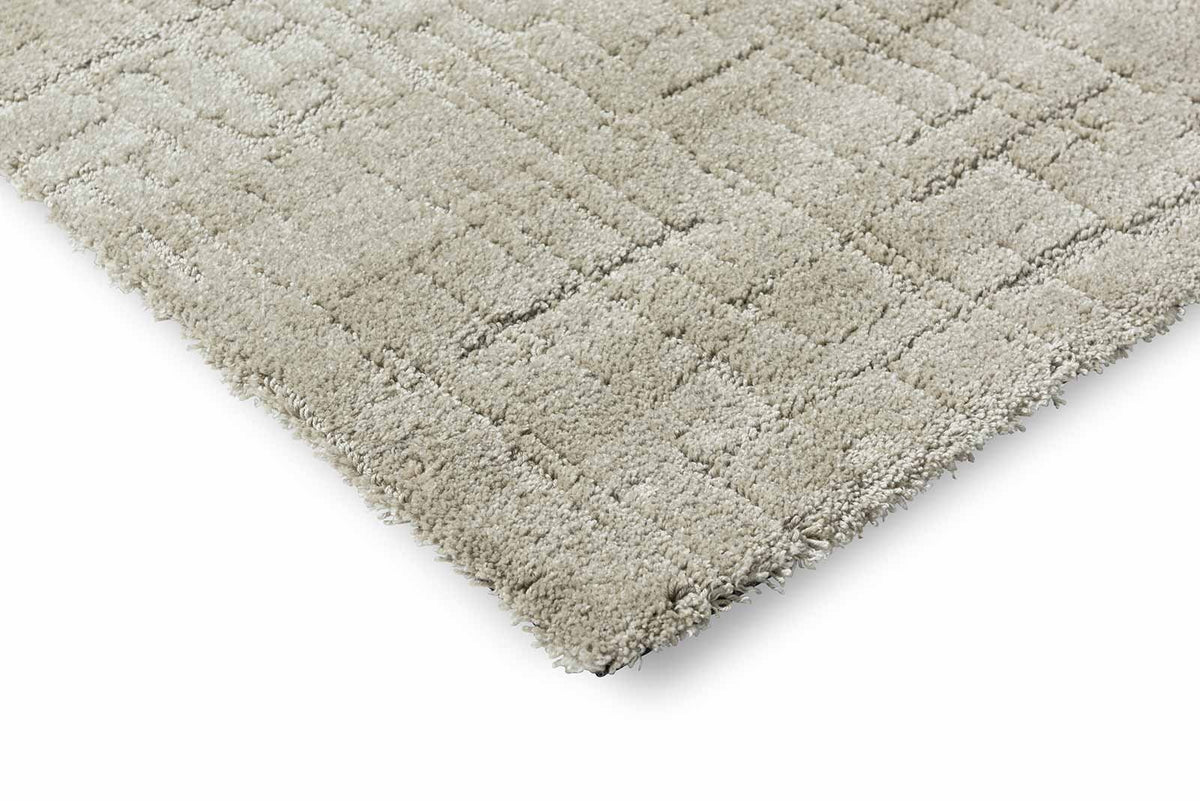 Brink & Campman Twinset Urban Silver vloerkleed hoek en rand