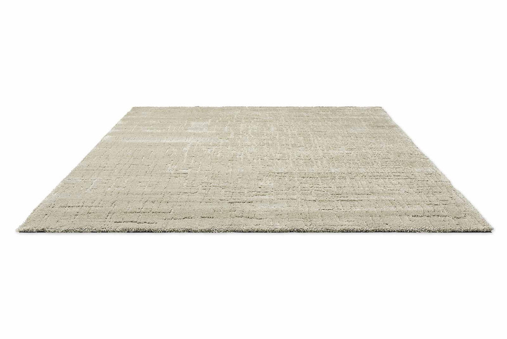 Brink & Campman Twinset Urban Silver vloerkleed schuin van boven