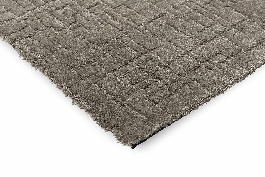 Brink & Campman Twinset Urban Shiitake vloerkleed hoek en rand