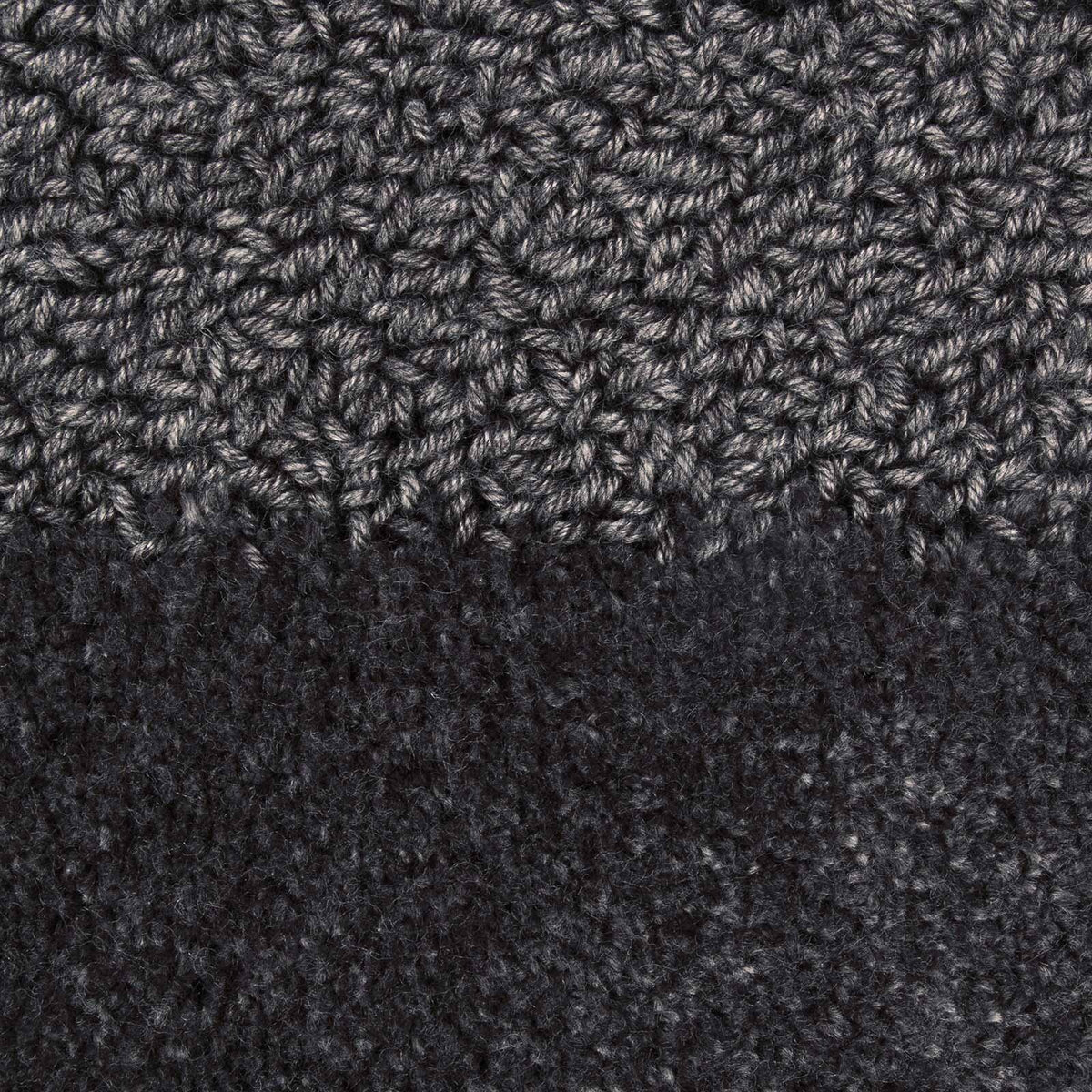 Brink & Campman Twinset Urban Graphite vloerkleed close-up van de structuur