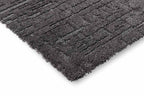 Brink & Campman Twinset Urban Graphite vloerkleed hoek en rand