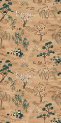 Casamance behang Legendes 70000202 mordoré