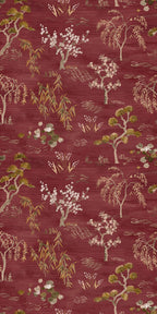 Casamance behang Legendes 70000304 bordeaux