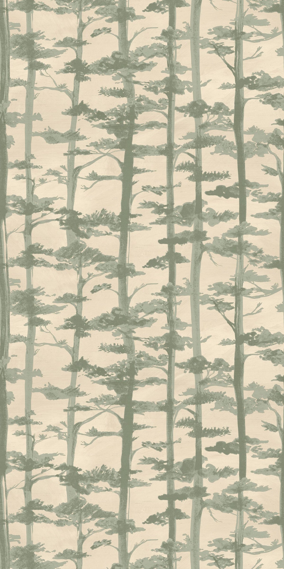 Casamance behang Legendes Ame 70040610 sable eucalyptus