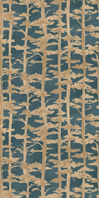 Casamance behang Legendes Ame 70040712 pétrole doré