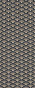 Casamance behang Legendes Nami 70091426 noir doré (staal)