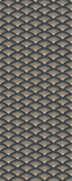 Casamance behang Legendes Nami 70091426 noir doré