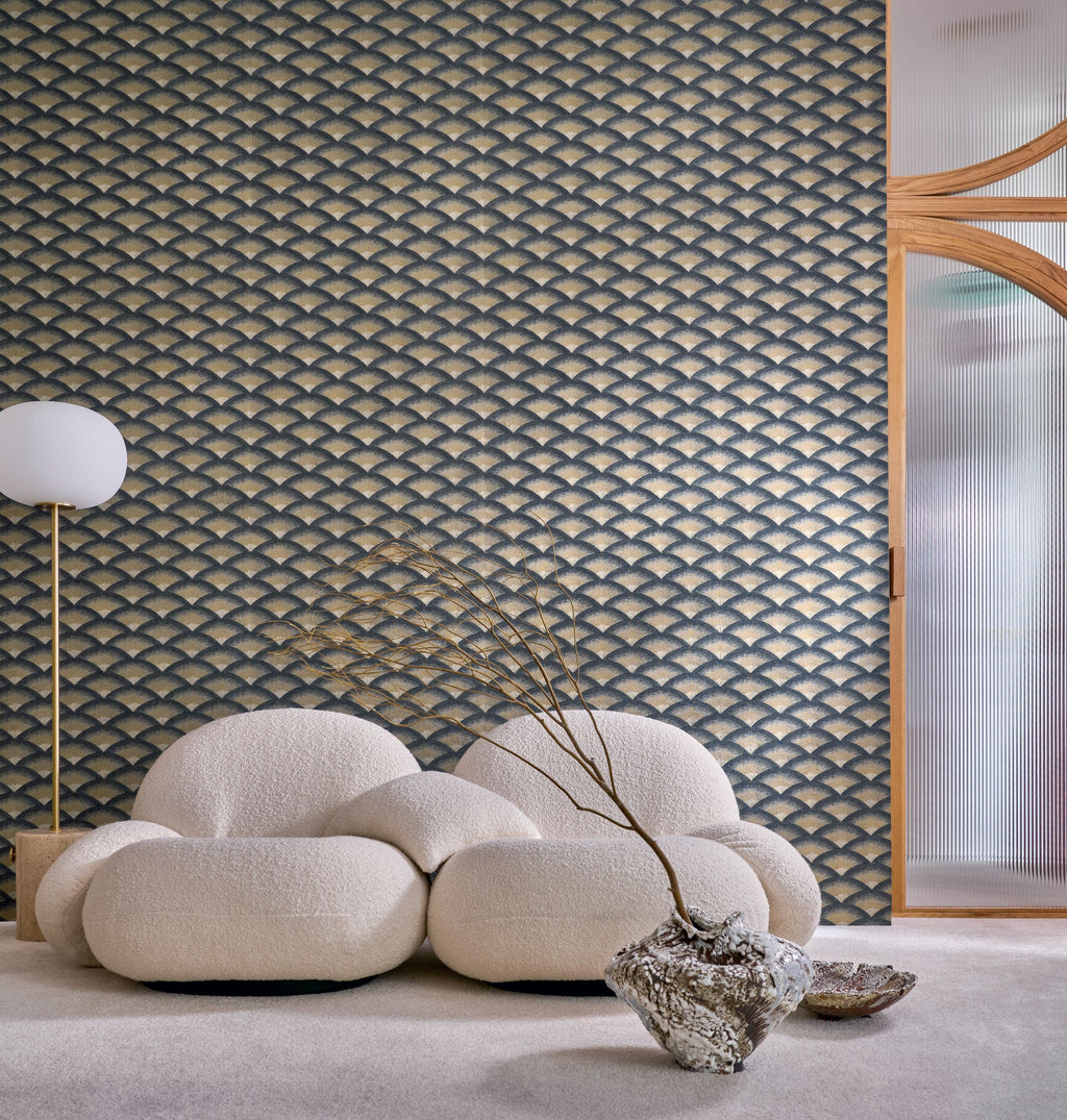 Casamance behang Legendes Nami 70091426 in interieur