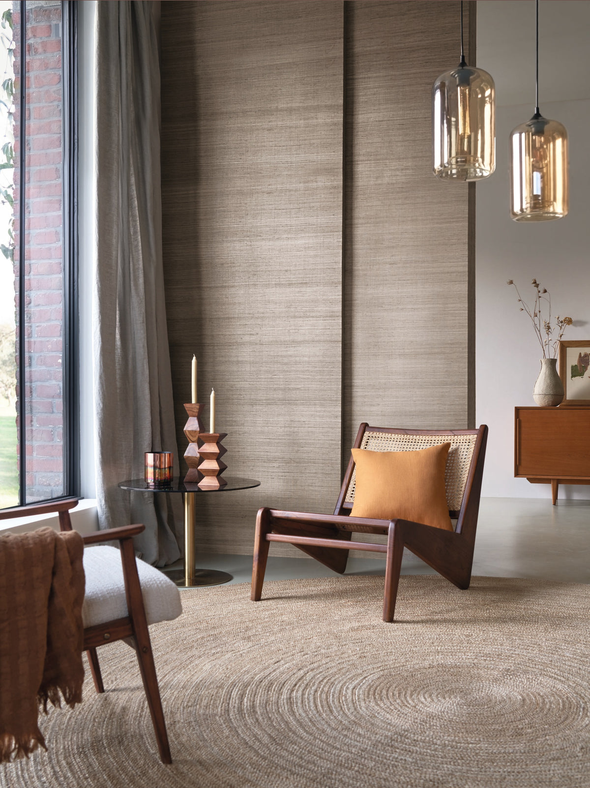 Casamance behang Sisalana Picta 70160352 in interieur