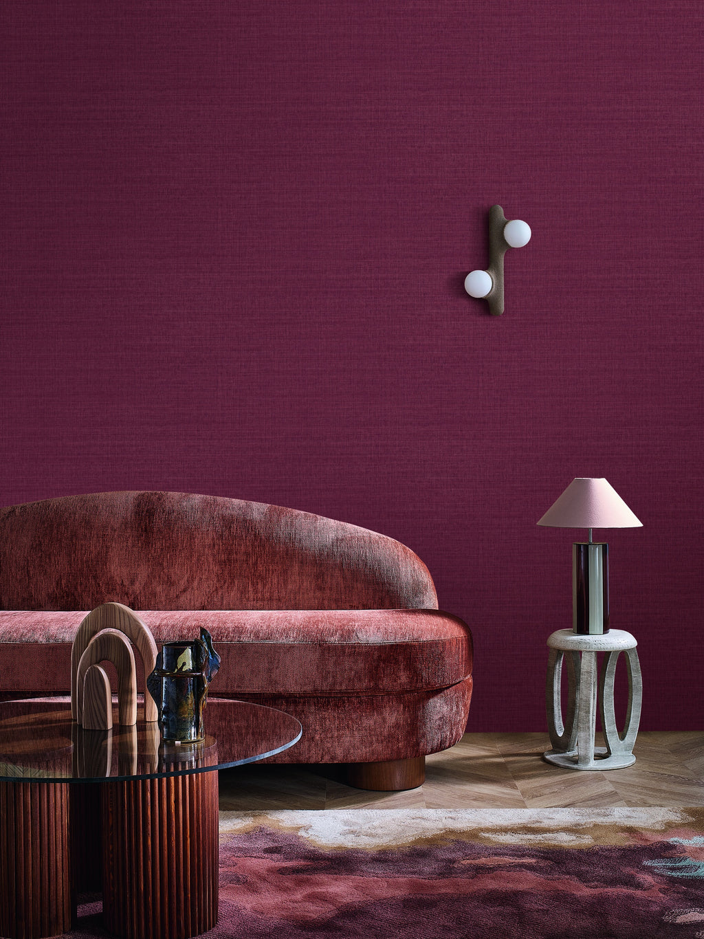 Casamance behang Legendes Sora 70173058 in interieur
