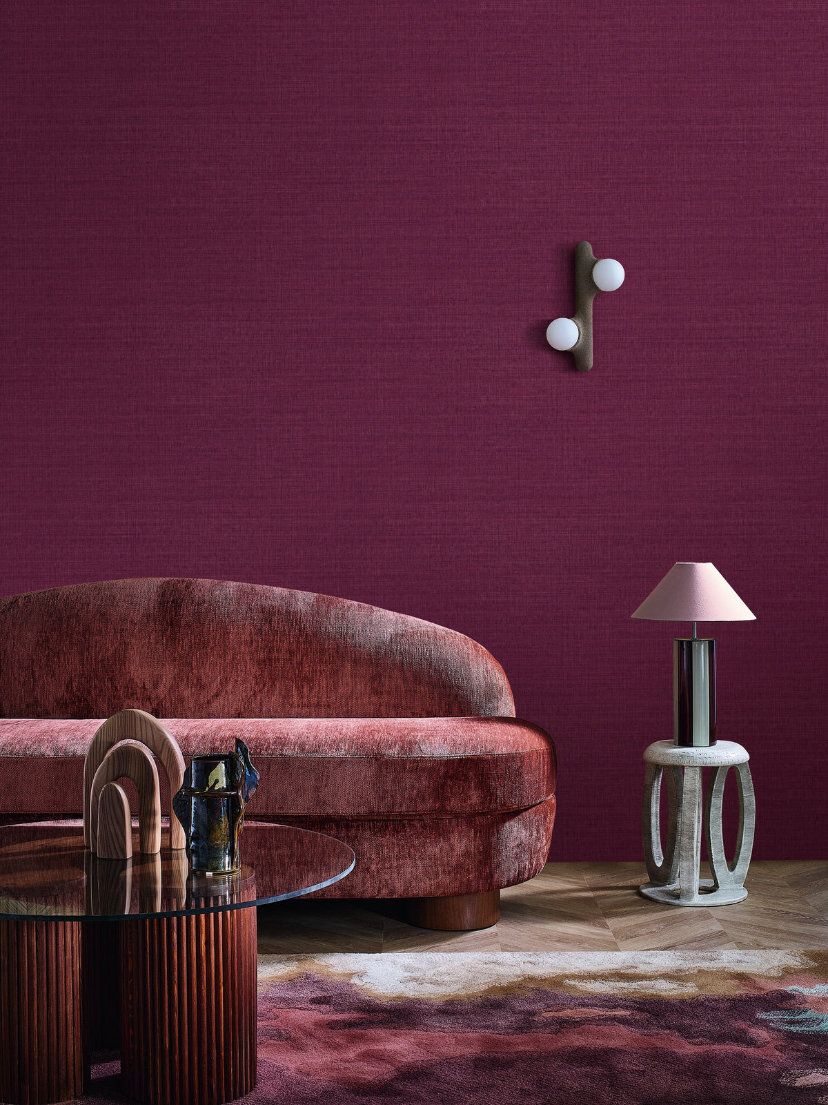 Casamance behang Legendes Sora 70173058 in interieur