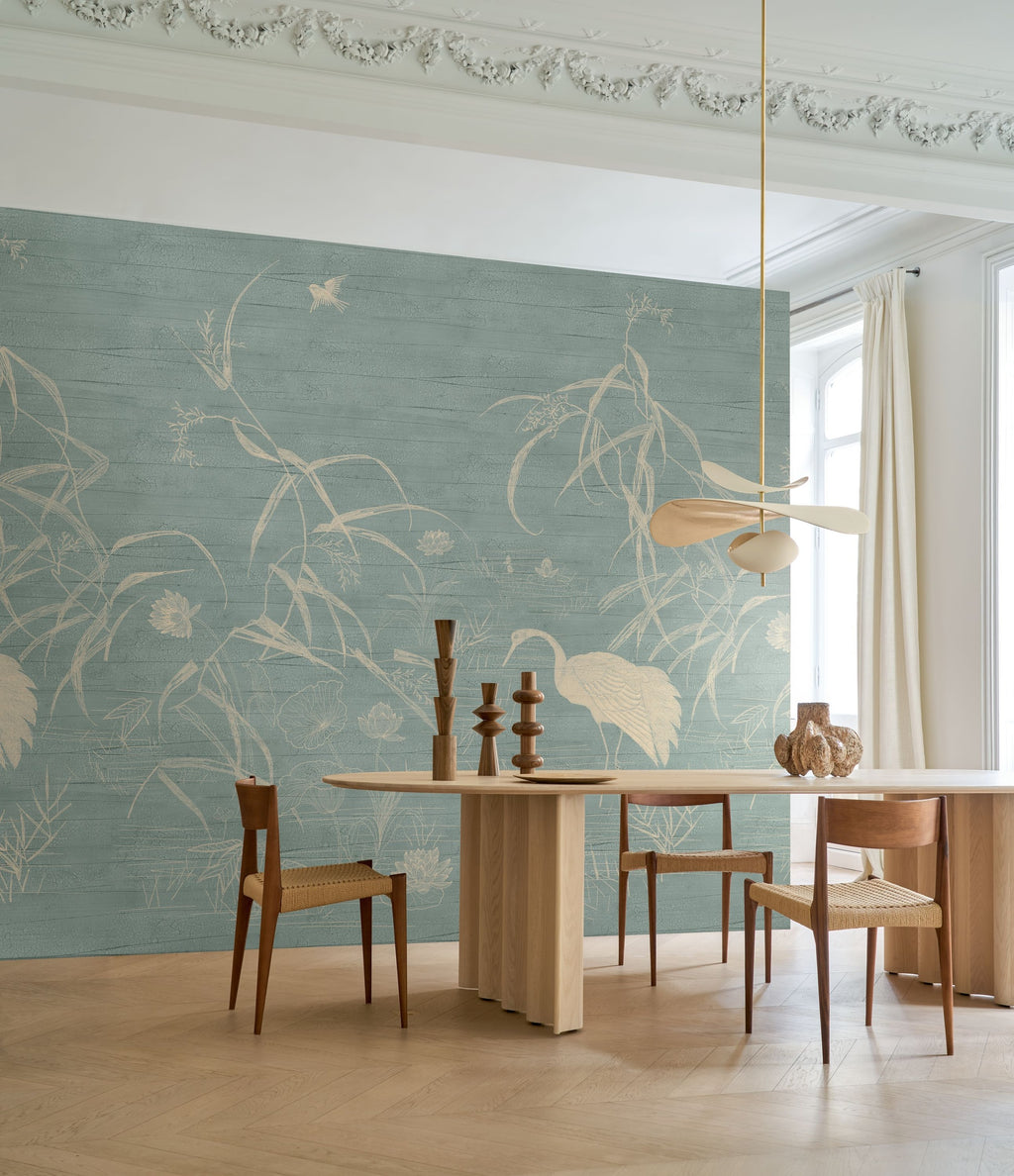 Casamance fotobehang Legendes Nuido 70343568 in interieur