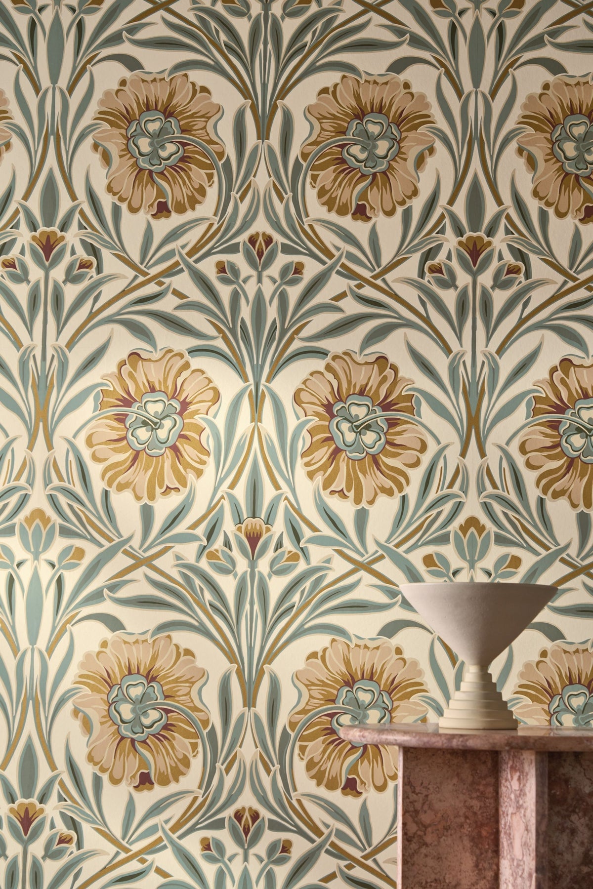 Casamance behang Isadora 70370202 detail