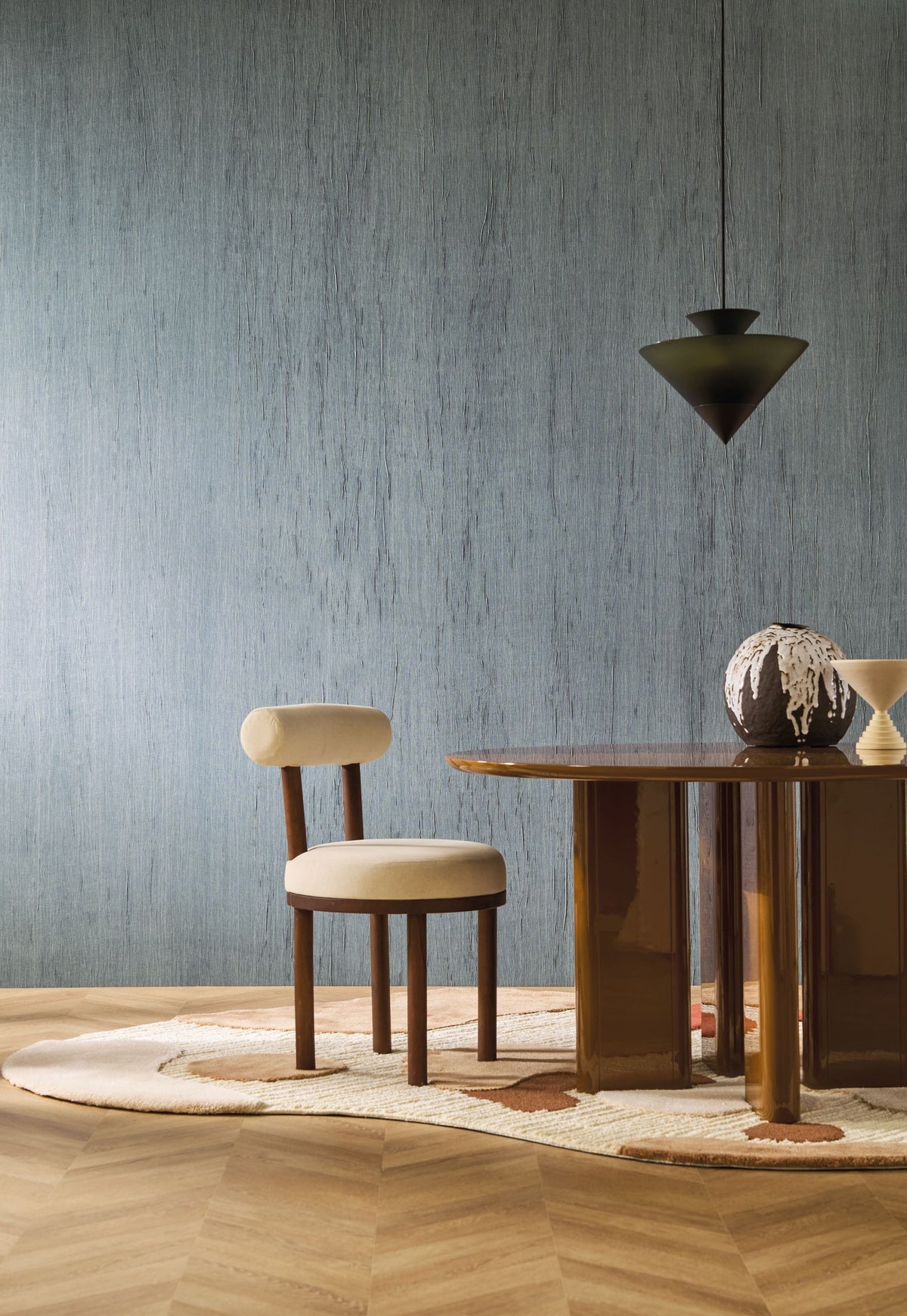 Casamance behang Linessence 2 Linon 70382243 in interieur